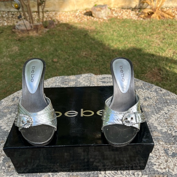 Vintage BeBe Carmen Heels - Size 5 - Picture 15 of 17